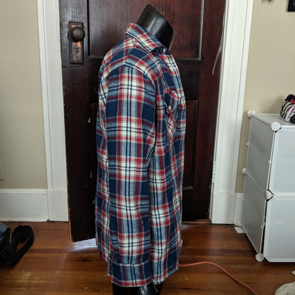 Allen Wickfield but vintage flannel quilted jacket - Picture 4 of 6